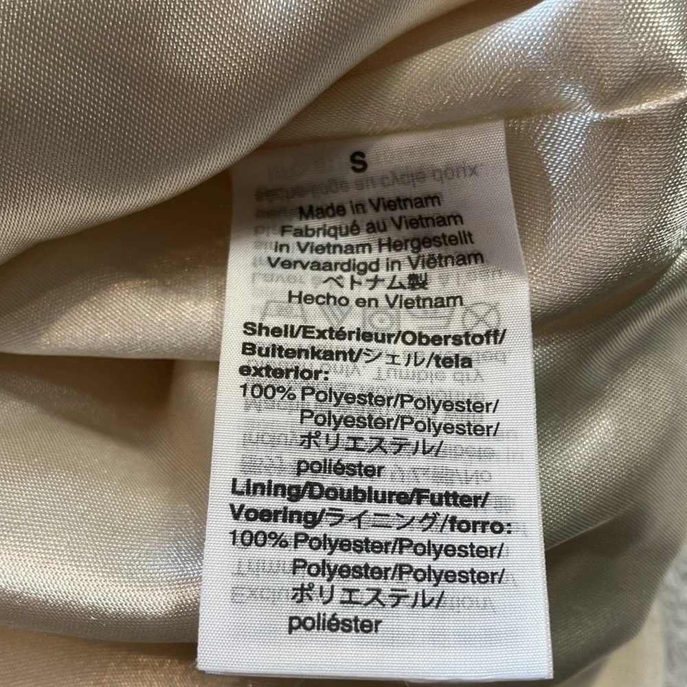 J Crew cream teddy zip up jacket - Picture 6 of 8